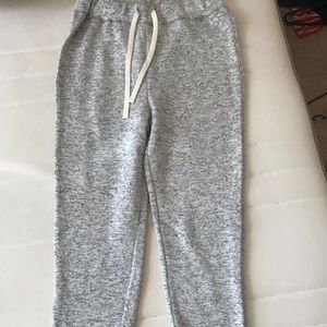 Gray sweat pants